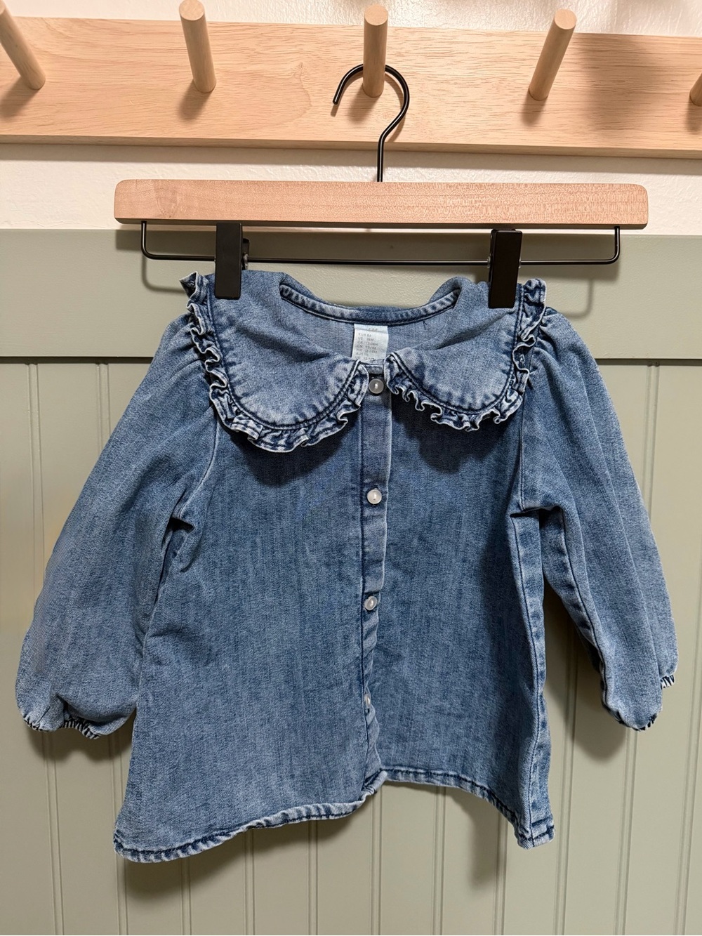H&M denim shirt